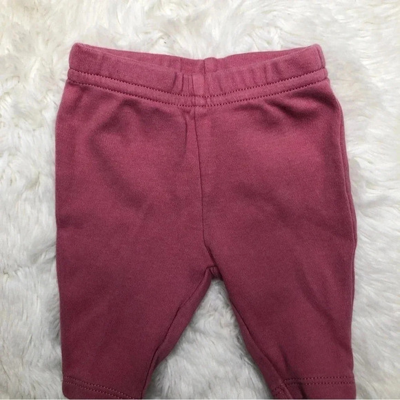Child Of Mine By Carter’s  Sweatpants Red/Pink Size Newborn - Picture 2 of 16